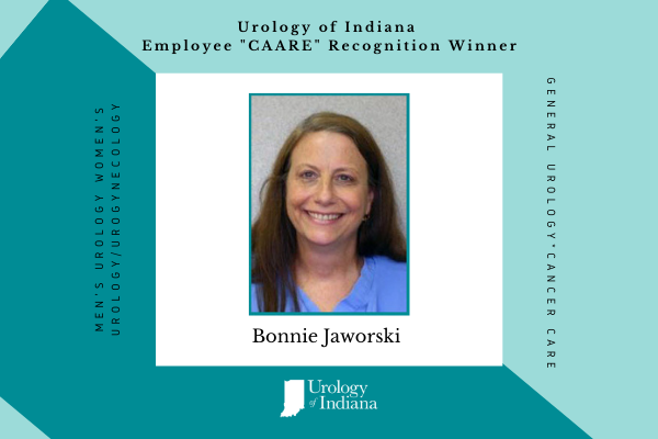 Urology of Indiana Recognizes Employee CAARE Recognition Winner