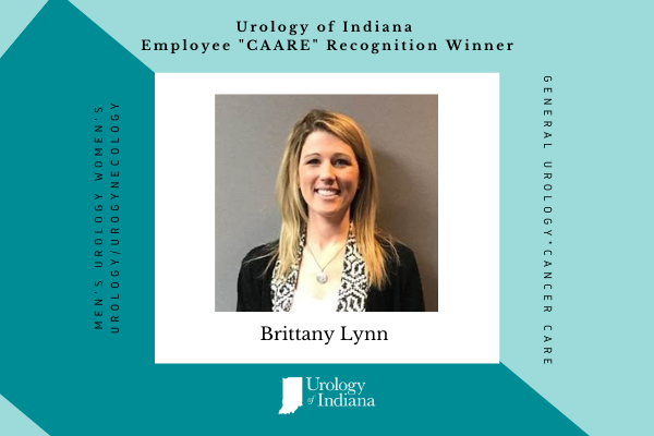 Urology of Indiana Employee CAARE Recognition Winner