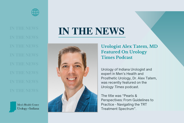 Urology of Indiana Dr Alex Tatem Urology Times Podcast
