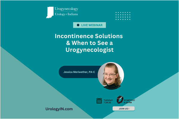 Urology of Indiana OAB Webinar with Jessica Meriwether PA-C