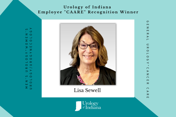 Urology of Indiana Recognizes Employee CAARE Winner, Lisa Sewell